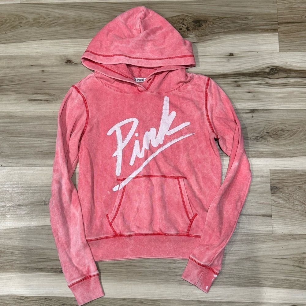 Victoria’s Secret PINK y2k Acid Wash Hoodie Women’s XS